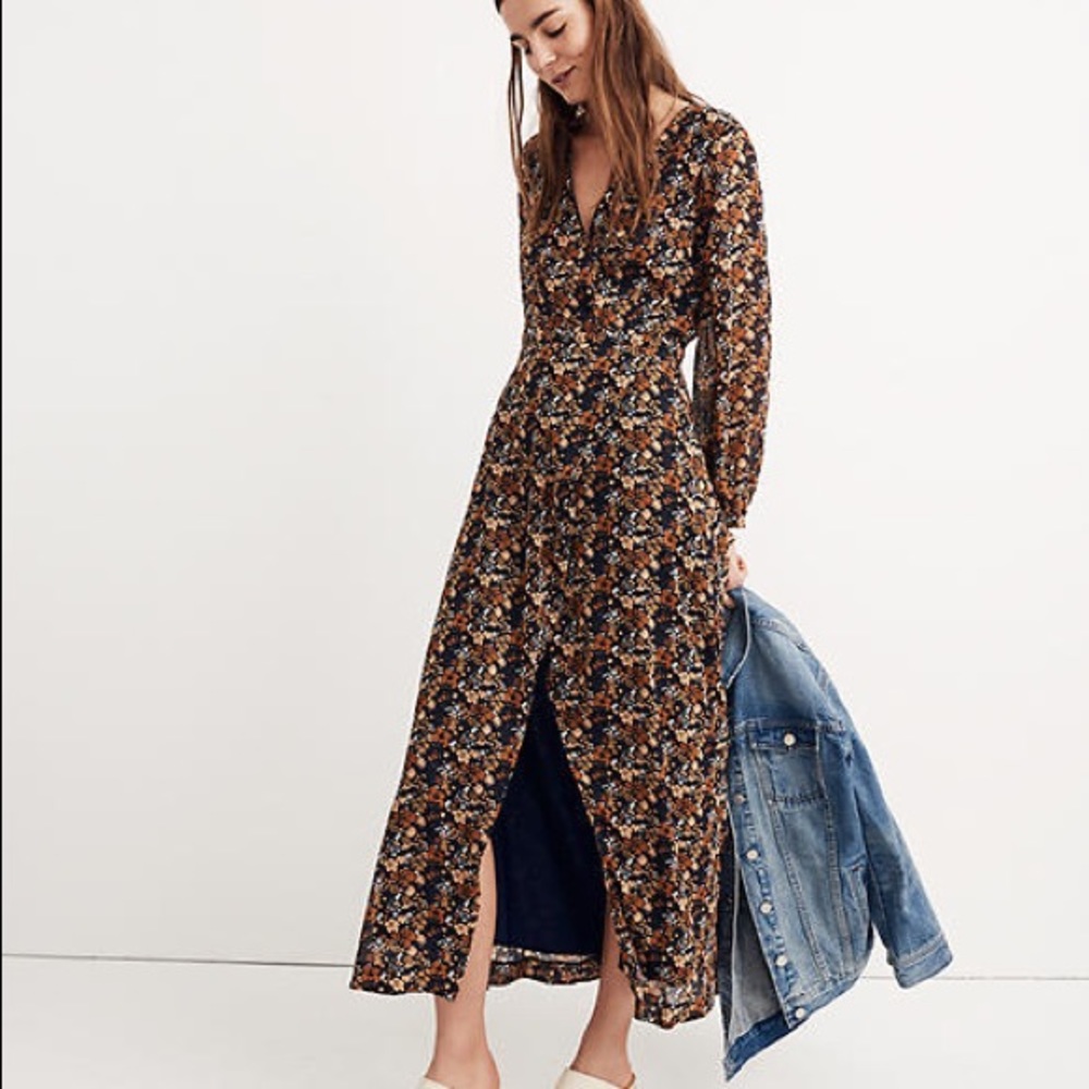 Madewell Nightflower Maxi Dress